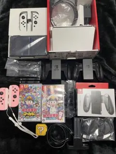 【美品】Nintendo Switch 有機EL本体＋付属品