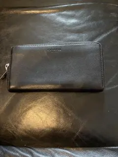 本日最終値引きCOACH ブラック 長財布