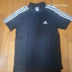 adidas ブラック ポロシャツ M