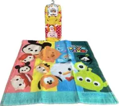 テメ白Ｂ　ディズニーティム・ティムカラフルなキッズ靴下タオル