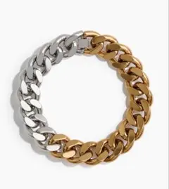 H&M stella maccartney コラボ　ツートーンネックレスのサムネイル