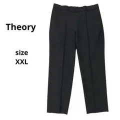 Theory セオリー　レディス　キレイめパンツ　フラックス　大きいサイズ　黒のサムネイル