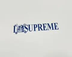 2025FW supremeステッカー”Skullスカル”ホワイト - メルカリ