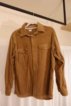 UNIQLO ブラウン ネルシャツ M