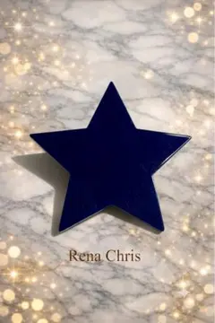 【H09】Rena C.PARIS 【レナクリス】星ヘアクリップ　紺のサムネイル