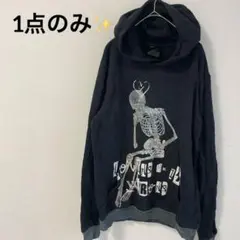 リメイクサーマルパーカー 骸骨 楽天市場】フード付き ドクロ パーカー アウター 防寒 髑髏 骸骨