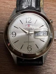 ORIENT オリエント EM5V-C3-C 自動巻 デイデイト シルバー文字盤