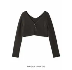 【美品】SNIDEL ラクーンショートカーデ