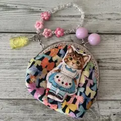 コヤンイサムチョン×ユキエモン ストラップ付きがま口ポーチ リトルサンダー
