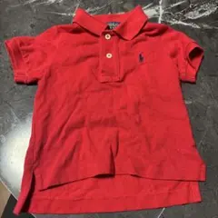 ポロ・ラルフ・ローレン 赤 ポロシャツ
