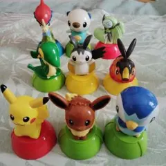 マクドナルド　ハッピーセットおまけ　ポケモン フィギュア セット 9体