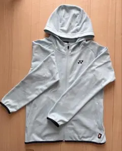 YONEX フード付きジャケット 水色 パーカー　ヨネックス