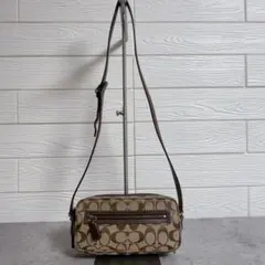 No.609 COACH コーチ 6073 シグネチャー ショルダー バッグ