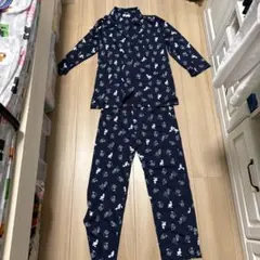 ドナルドダック パジャマ 上下セット ネイビー