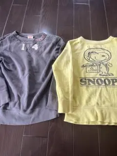 デニムダンガリー スヌーピー コラボ トレーナー まとめ売り