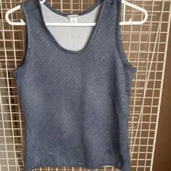 adidas ダークブルータンクトップ