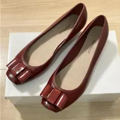 UNTITLED　アンタイトル　レインリボンパンプス　雨用