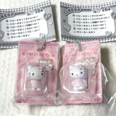 ハローキティ パッケージミニチュアコレクション キルトver 2個 ガチャ