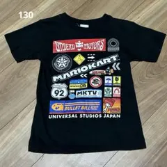 マリオカート Tシャツ ユニバーサルスタジオジャパン 130