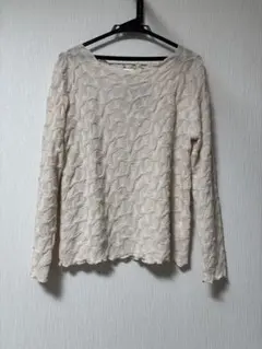 新品未使用しまむらtal.by yumi 長袖 カットソー　LLサイズ淡色コーデ