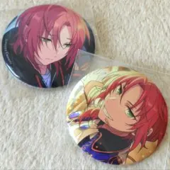 あんスタ　レオ　イベコレ缶バッジ