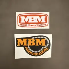 MBM ステッカー Ramp Factory & Parkbuilders