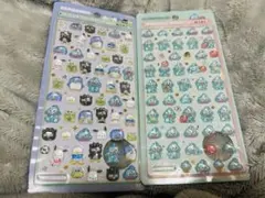 正規品　ボンボンドロップシール　サンリオミニ　はぴだんぶい　ハンギョドン　セット