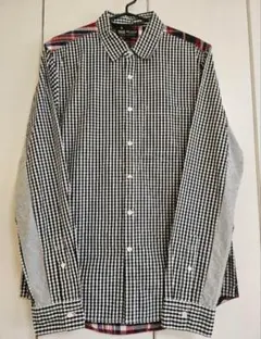 BEAMS HEART チェック柄 長袖シャツ Lサイズ