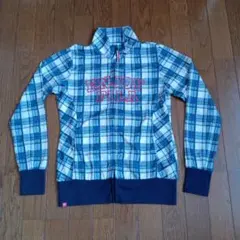 FILA GOLF　フルジップ　ジャケット　レディース　サイズ　M　青☓白