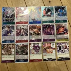 ワンピースカード　SR R まとめ売り　キャロット ボニー メガロ...