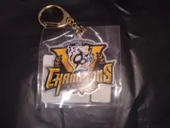 阪神タイガース 優勝記念ロゴラメキーホルダー