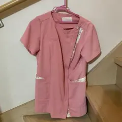LAURA ASHLEY ナース服 ピンク Lサイズのサムネイル