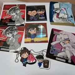 名探偵コナン ステッカー・キーホルダーセット