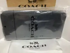 や*ダ様 COACH SIG ACRD ZP ARND 長財布 グリーン や*ダ様 COACH SIG ACRD ZP ARND 長財布 グリーン - メルカリ