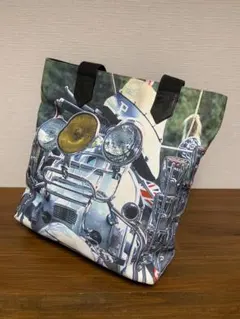 [ポールスミス] フォト転写 キャンバス ショルダートートバッグ ハンドバッグ