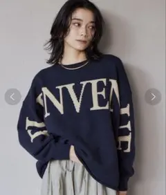 BARNYARDSTORM / ワイドジャガードニット　新品未使用