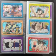 ドラゴンボールZ PPカード 87 サイヤ人の正体 プリズムエラー品 当時物