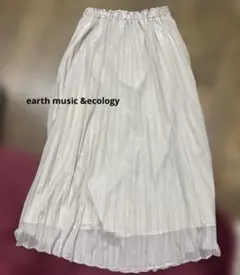 【美品】earth music &ecology プリーツスカート