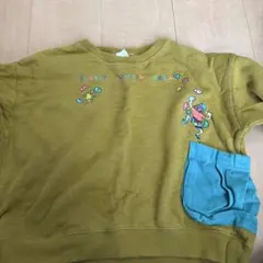 breezeキッズ トレーナー 裏起毛 スウェット 子供服