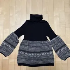 キース タートルネックニット ウール　Mサイズ