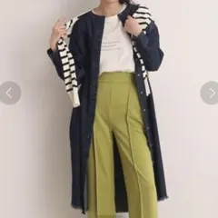 SHOO・LA・RUE デニムシャツ ロングワンピース Mサイズ