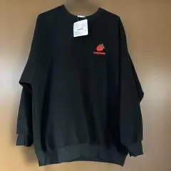 新品　M 裏起毛 ICHIGOMAN ハローキティ スウェット ブラック