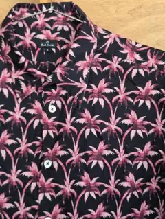 Paul Smith パームツリー柄 長袖シャツ L