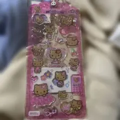 国内正規品　ハローキティ　うるちゅる　ドロップジェリーシール