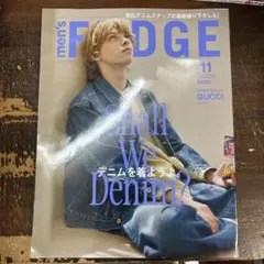 men's FUDGE 2025年 11月号