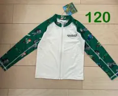 新品 マインクラフト マイクラ ラッシュガード 男の子 チャック 120