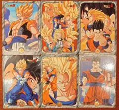 ドラゴンボールZ ジャンボカードダス 9枚セット - メルカリ