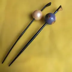 かんざし　2本セット　髪飾り　和装小物