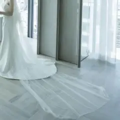 タカミブライダル　ロングベール　3m