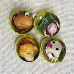 チョコエッグ　ピクミン　チャッピー　おっちん　レスキュー隊　白ピクミン